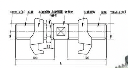 CE Bridge Connector For Securing / Lashing And Fastening Loads