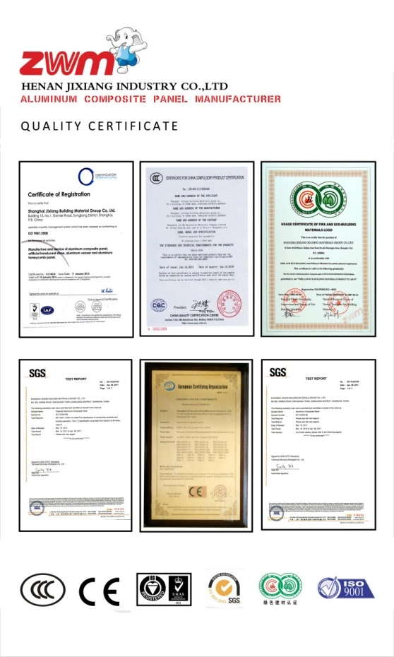 PVDF Wall Cladding Aluminium Composite Panel Aluminium Sheet Aluminium Panel