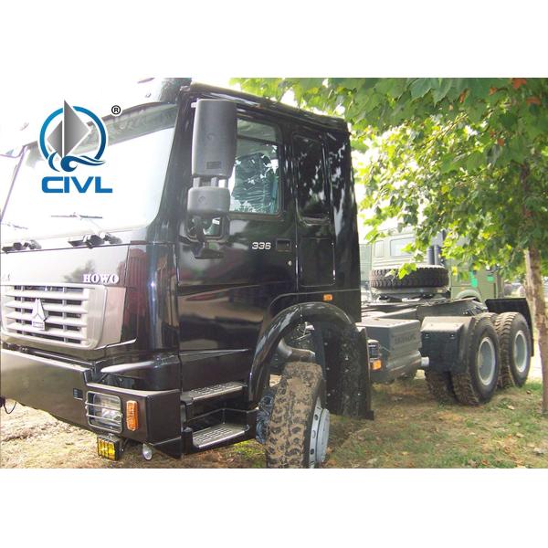 6x6 Tractor Prime Mover Truck , Tractor Head Truck Color Customization