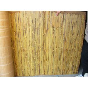 Water Proof Bamboo Paneling Woven Back 13mm Width Customized Length