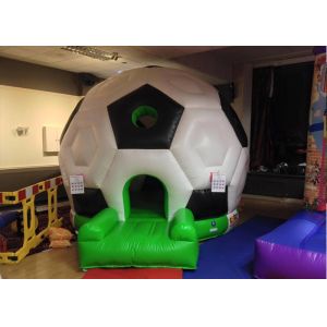 Soccer Inflatable Bouncer Jumping House , Inflatable Bouncer House For Kids And