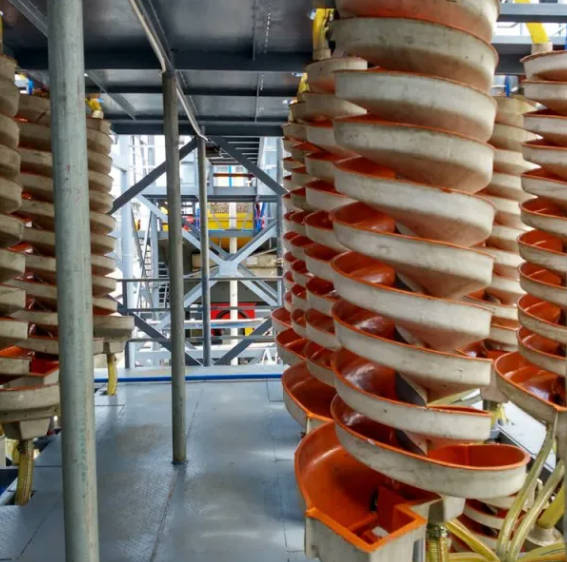 Durable Spiral Chute With Uniform Ore Separation And Easy Control