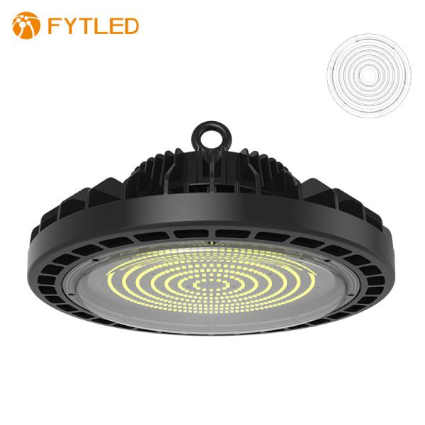 Buy Certified CRI 80 240V Round LED High Bay Lights For Warehouse at wholesale prices
