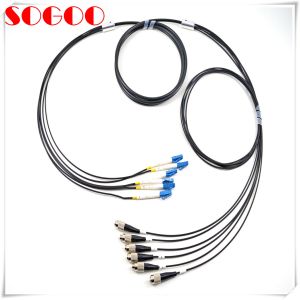 G657A1 Multimode Armored Outdoor Fiber Patch Cable 4 6 8 12 Core High Tensile