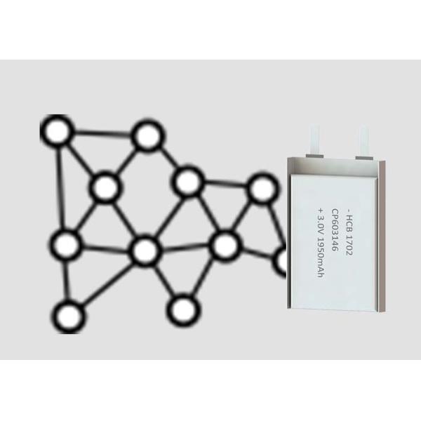 6.2mm Non Rechargeable 1950mAh CP603146 Lithium Pouch Cell