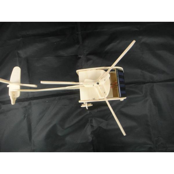 Montessori DIY Educational Toys Solar Panel Helicopter 250*185*150mm