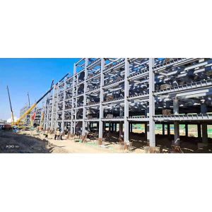 Multi Storey Riged Frame Structural Steel Structure Construction H Beam