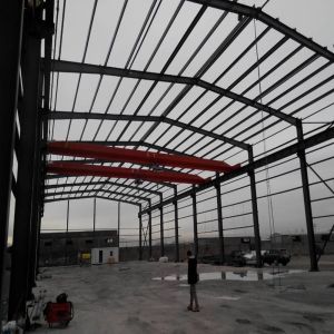 Customized Industrial Steel Structure Workshop Fire Resistance Steel Portal