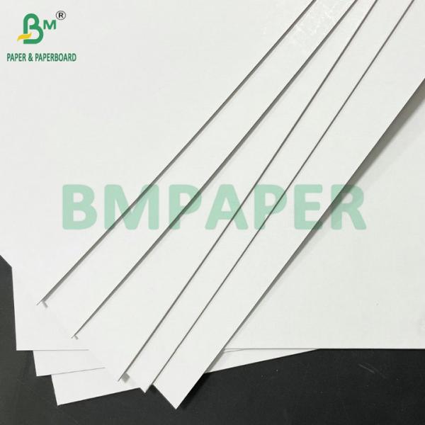 Strong Rigidity 1mm 1.5mm White Top White Back Laminated Hard Cardboard 
