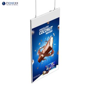 Double Sided 700nits Hanging Digital Signage 55inch Ceiling Mounted