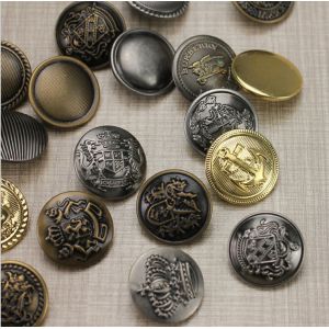 gold/silver..2021new fashion design antique metal coat buttons