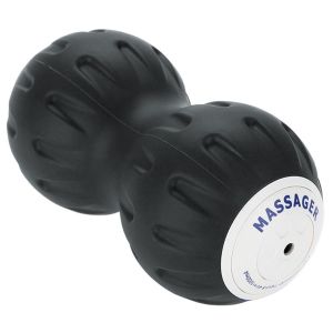 China Peanut ABS Silicone Vibrating Massage Ball 8cm Muscle Therapy Ball on sale