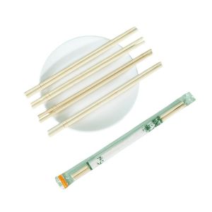 100% Natural Round Stick Disposable Bamboo Chopsticks Eco-Friendly and