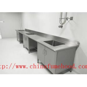 China Antirusting 304 Stainless Steel Lab Bench Multifunctional For University on sale