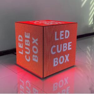Cube LED Display P2.5 P3 P4mm Customized Retail Store Advertising Cube LED
