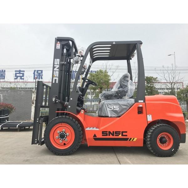 Copper Radiator Isuzu Engine Forklift 3.5t Diesel Forklifter for Ordinary Combustion