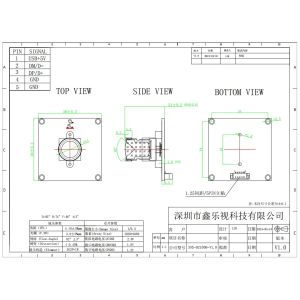 8MP IMX317 USB Camera Module 4K 30FPS Fixed Focus