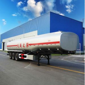 3 Axles 45000L 29t Aluminum Tanker Trailers For Sale