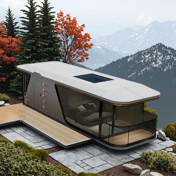 Fuqian High-End Camping Space Capsule Redefined Luxury Container House For