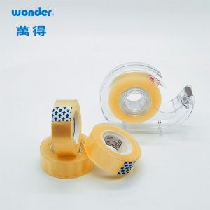 Packaging Stationery Cello Tape , Water Based Transparent Acrylic Tape