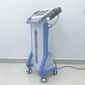China Double handles shock wave therapy equipment / low intensity shock wave machine for ED/shockwave therapy machine on sale