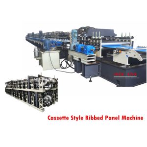 Cassette Style Ribbed Panel Machine