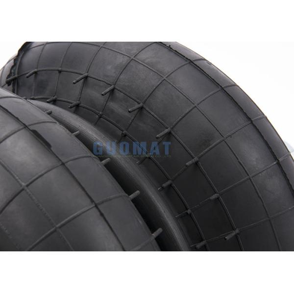 Firestone Bellows NO.20-2 Rubber Air Spring With Two Pillars Stick Nuts On Each Plate