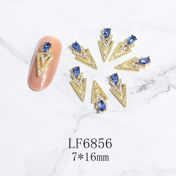 Multi Shapes Diamond Decorations Big Stones High Quality Shiny Crystal Nail Charms Flat back Rhinestones For Nail Art