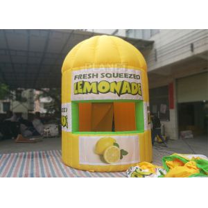 Advertising Portable Concession Inflatable Lemonade Booth Lemonade Stand Display