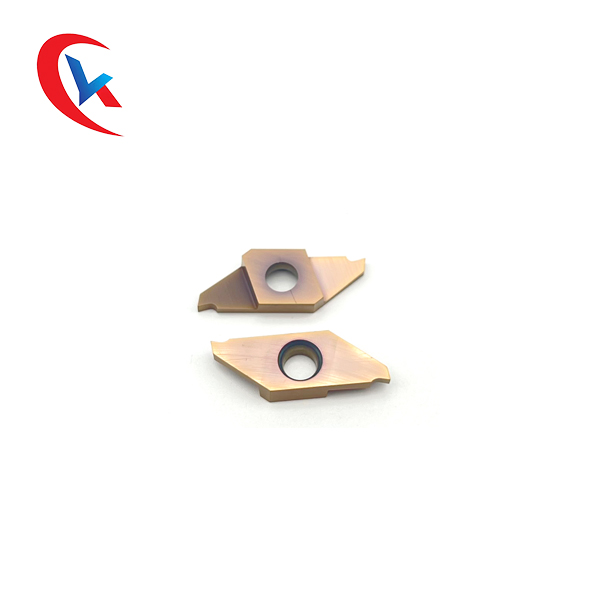 TKF16R200-S16 For rotary lathes Slot Width 1.0-3.0mm PVD Coating ProcessingCarbide Grooving Inserts