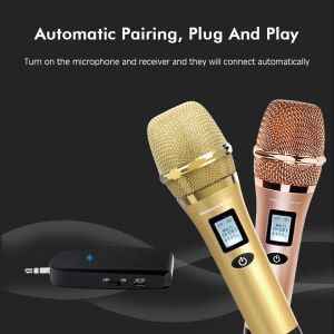 UHF Professional Dual KTV Karaoke Professional wireless microphone