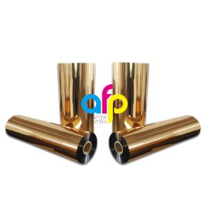 Colorful Metalized Polyester Film 180mm - 1300mm Roll Width Multiple Extrusion