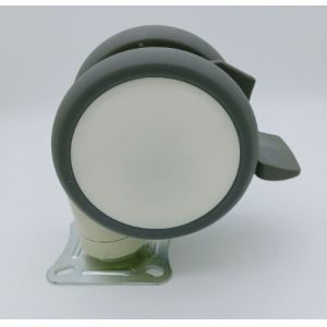 thermoplastic rubber twin wheel for hospital bed