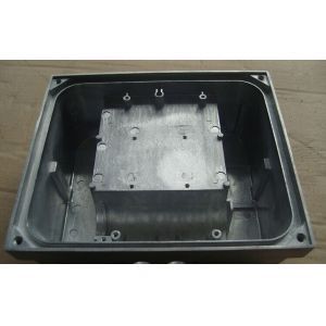 Lighting Aluminum Alloy Die Casting Customized Silvery Polished Surface