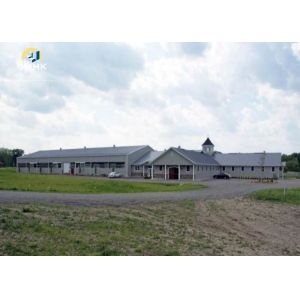 Quality Strong Prefabricated Steel Structure Portal Frame Galvanized Steel Building for sale