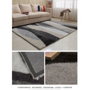 Quality modern style polyester shaggy rug flower carpet and rug plush shaggy carpet home rug soft decoration colors available for sale