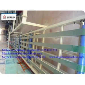 Blue 54 KW Power MgO Board Production Line With Double shaft Mixing machine