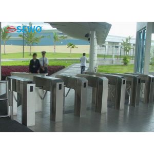 SUS304 Electronic Security Tripod Barriers For Access Control