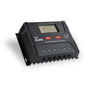 3 Stage PWM SRNE Solar Charge Controller With TVS Lighting Protection