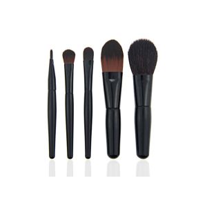 Quality Puleather Bag Including Travel Makeup Brush Set With Black Handle for sale