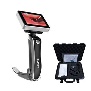 Rechargeable Medical Handheld Video Laryngoscope With Disposable Blade