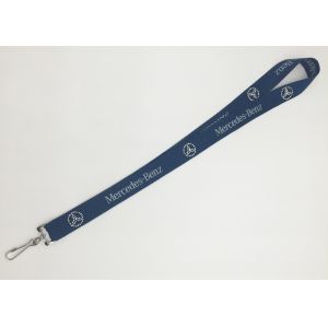 20MM Fashion Promoitonal Blings Benz making screen Lanyards in blue color