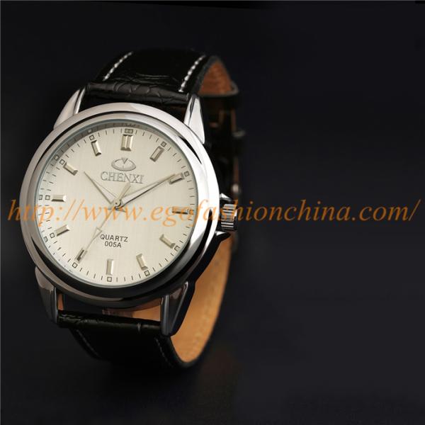 005A2 Fashion Jewelry Wholesale Leather Watches Unisex Man Woman Stainless Quartz Watches