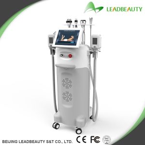 Salon equipment stationary effective 5 handles fat freezing machine cryolipolysi