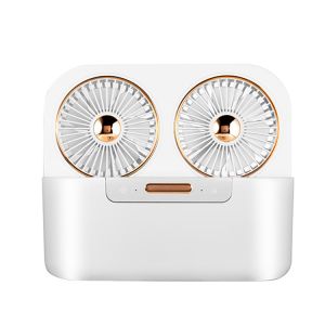 3 Speed 10W 5V 2000mAh Water Spray Table Fan Rechargeable