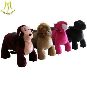 Hansel motorized plush animals electric riding toys electronic riding horse toy