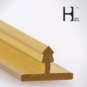 Shining C38500 Brass T Profile , Moisture Proof Brass T Strip