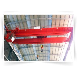ISO 50 / 10 Ton Electric Double Girder Bridge Crane For Warehouse