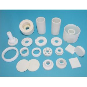 China Custom Industrial Ceramic Parts Thermal Insulating Washer / Ceramic Insulating Mounting on sale