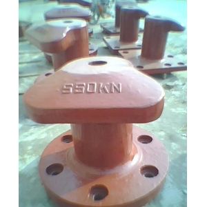 Tee Type Marine Steel Mooring Components Mooring Dock Bollard For Ship OEM